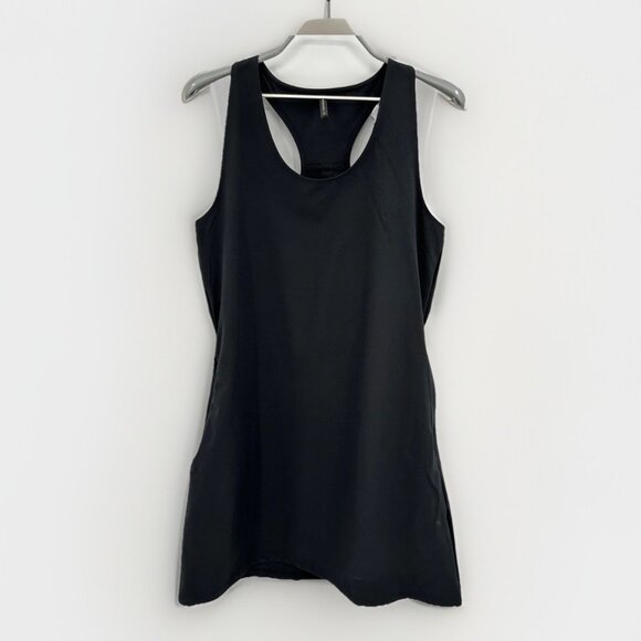 Backcountry Black On the Go Athletic Dress size S Women's Racerback Zip Pockets - Picture 2 of 10